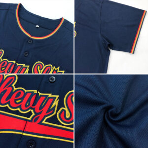 Custom Navy White Authentic Baseball Jersey